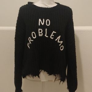 Wildfox no problemo sweater as S